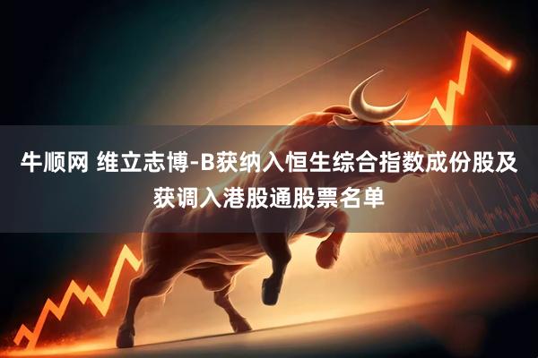 牛顺网 维立志博-B获纳入恒生综合指数成份股及获调入港股通股票名单