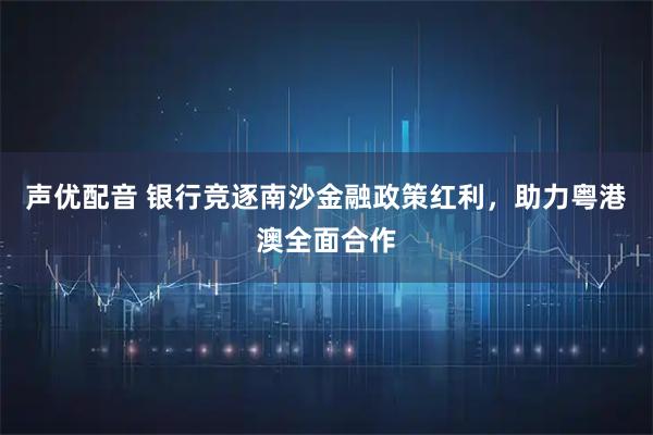 声优配音 银行竞逐南沙金融政策红利，助力粤港澳全面合作