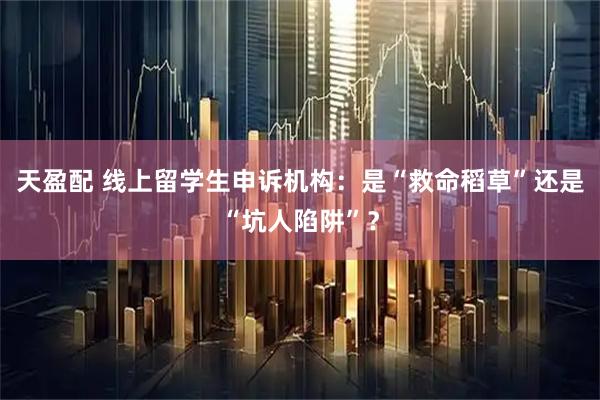 天盈配 线上留学生申诉机构：是“救命稻草”还是“坑人陷阱”？